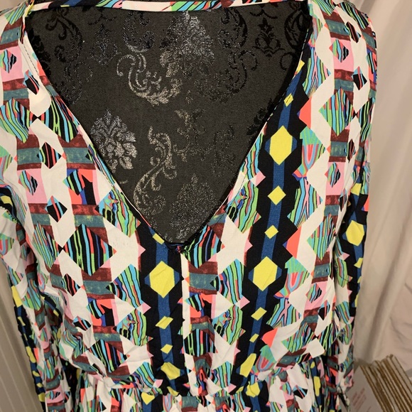 Multi colored short SAGE dress - Picture 5 of 9